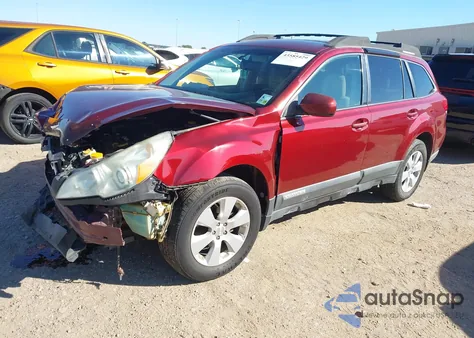 2011 Subaru Outback 2.5I Premium z USA, uszkodzony, nr VIN 4S4BRBHC0B3348905